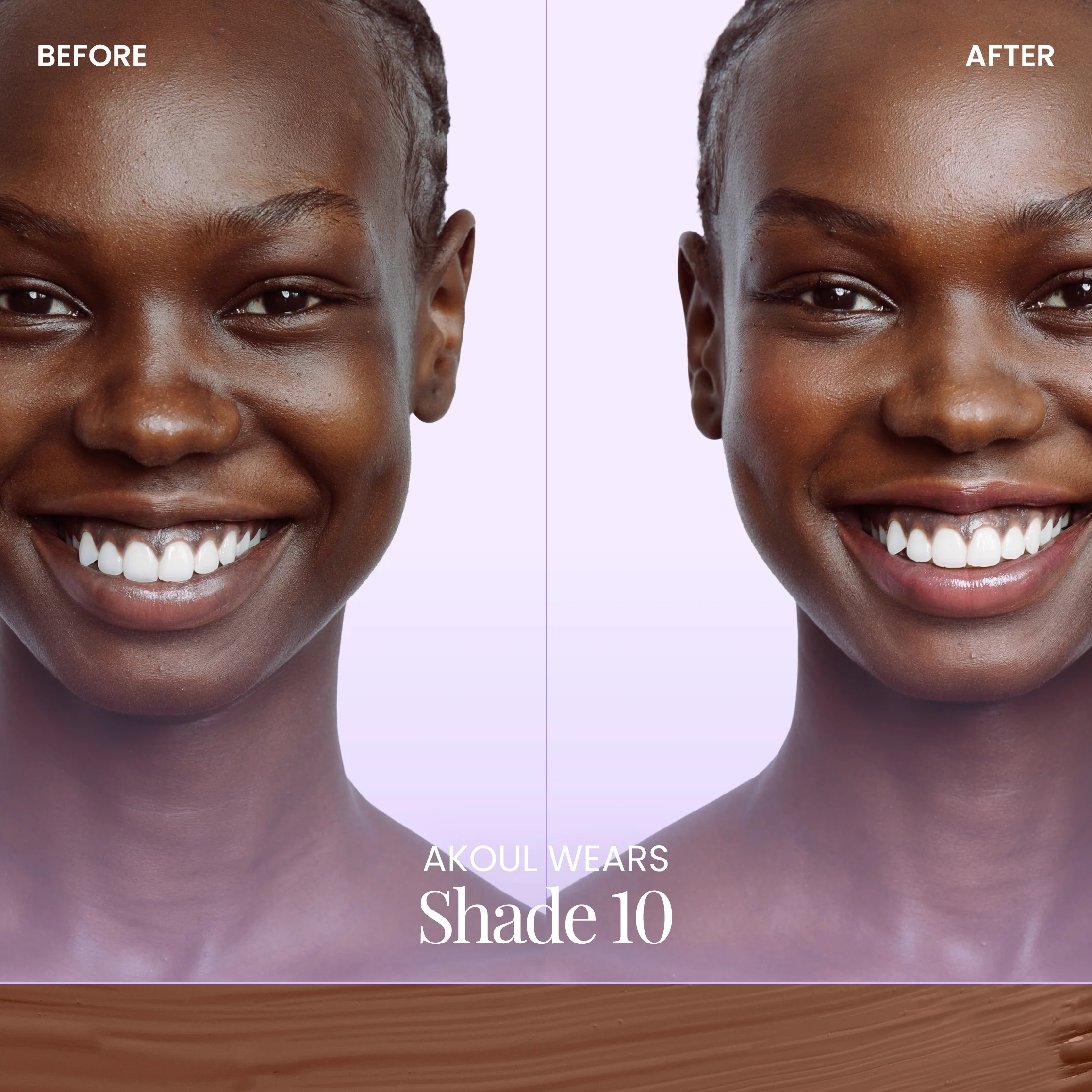 BeautyScreen™ SPF50 Peptide Foundation Tint - 10 Deep Neutral - Image 4