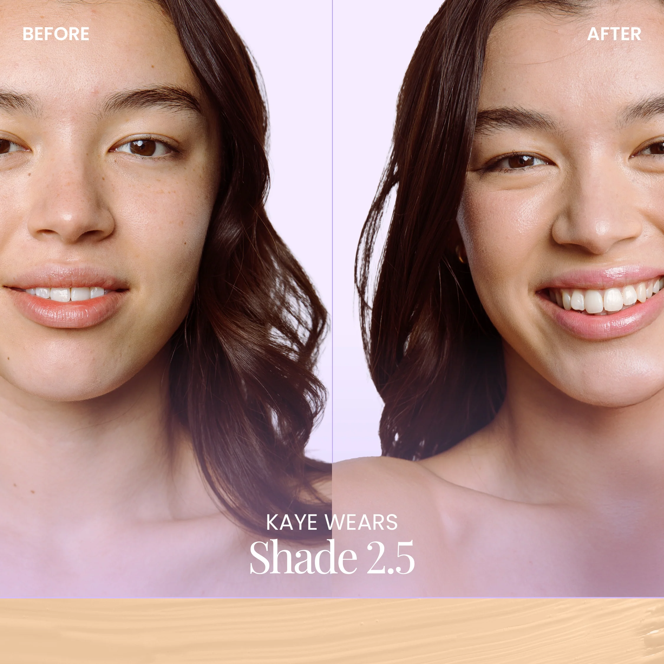 BeautyScreen™ SPF50 Peptide Foundation Tint - 2.5 Light Neutral - Image 4