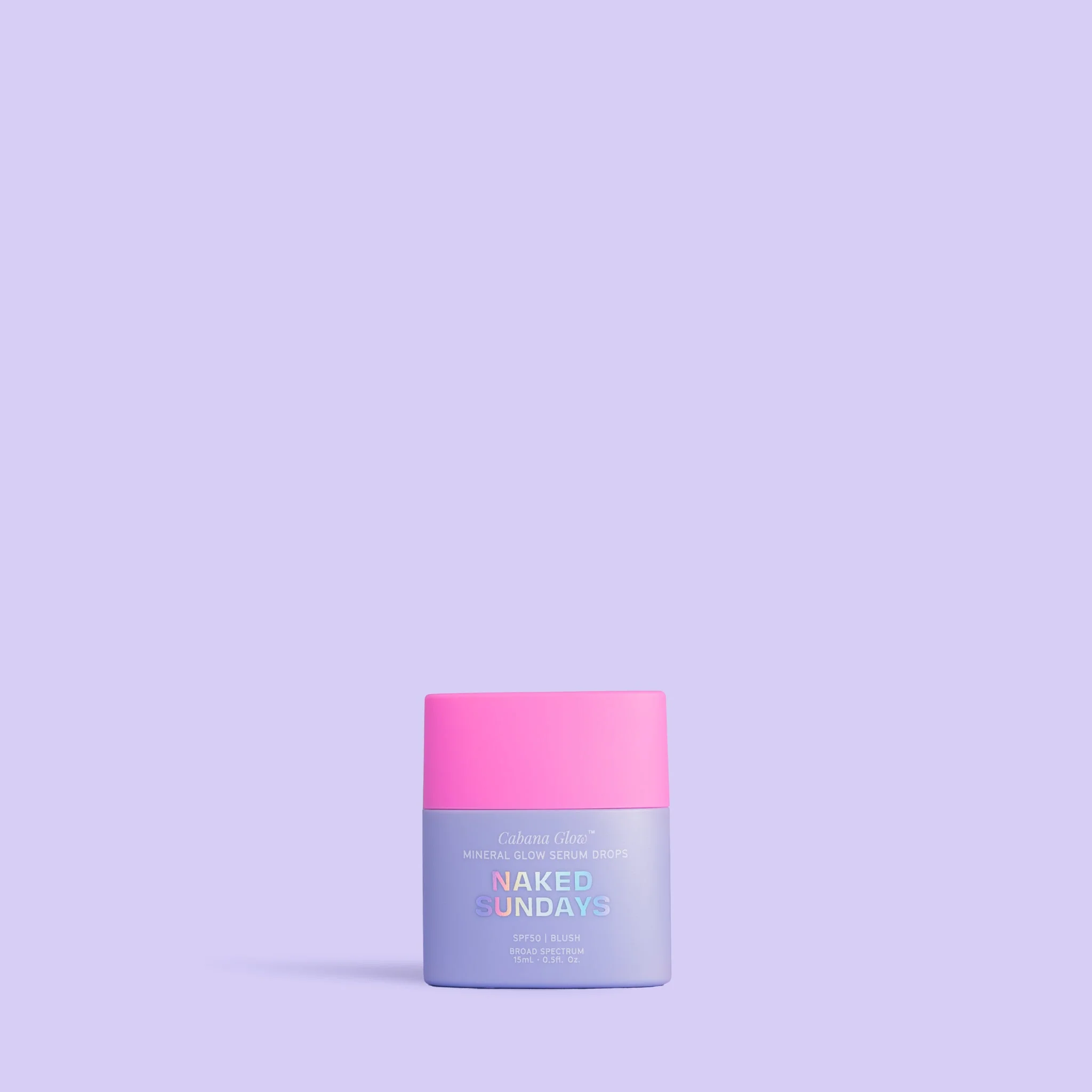 CabanaGlow™ SPF50 Glow Serum Drops - Blush Mini - Image 3