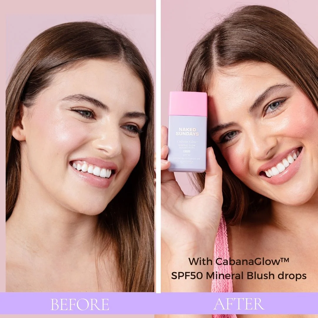 CabanaGlow™ SPF50 Glow Serum Drops - Blush - Image 4