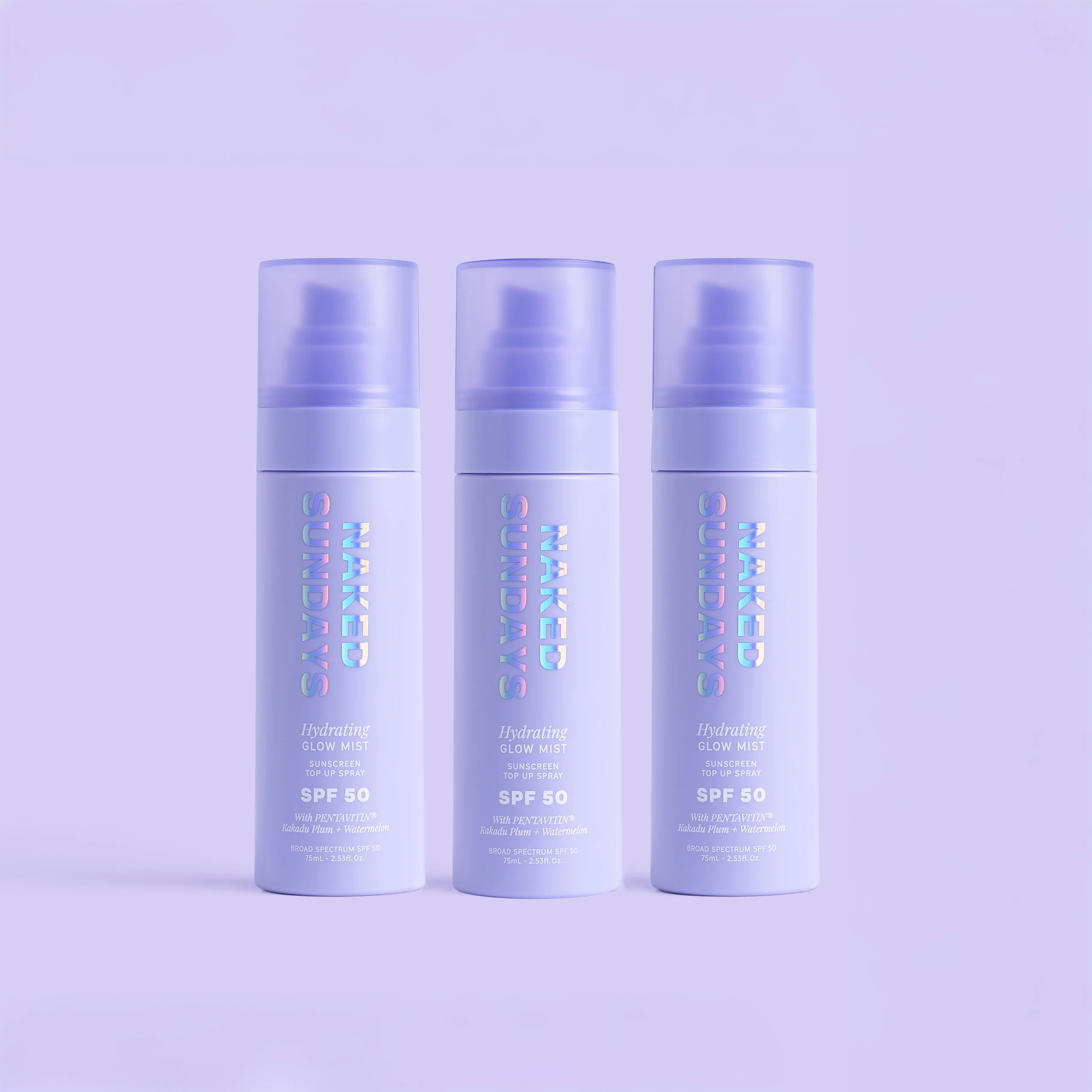 Full Size Trio Variant - Hydrating Glow Mist Setting Spray SPF50