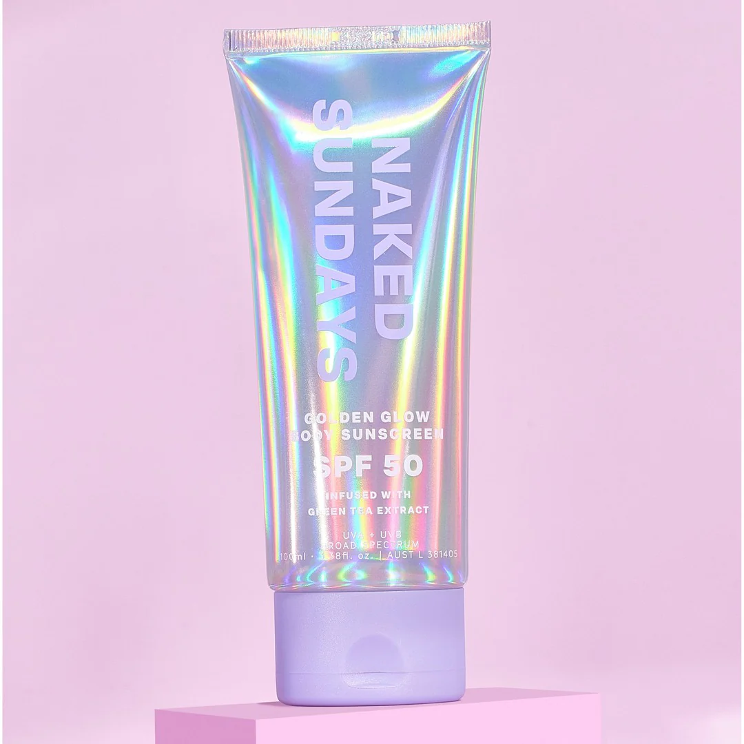 SPF50 Golden Glow Body Sunscreen - Image 3
