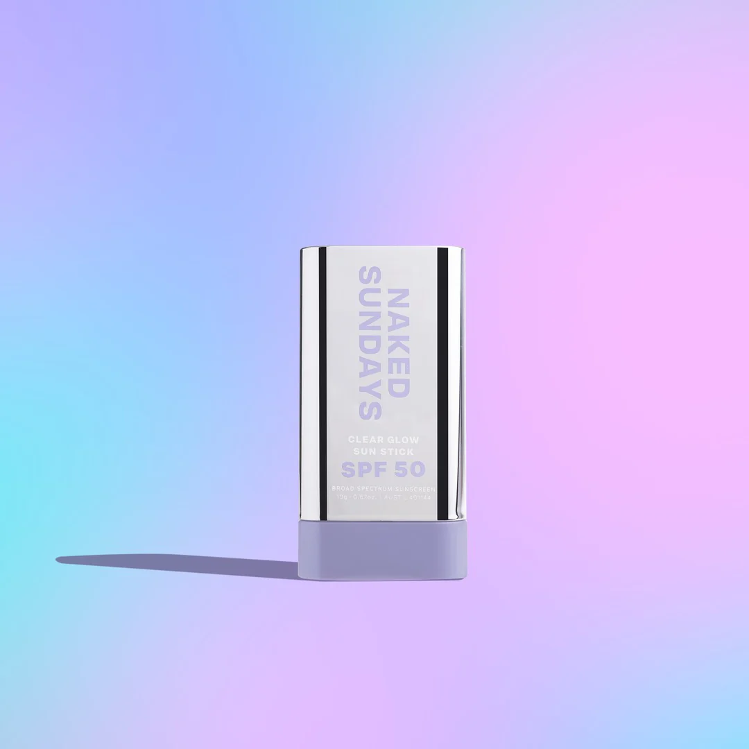 SPF50 Clear Glow Sun Stick (Dry Body Oil / Face Top Up Stick) - Image 3