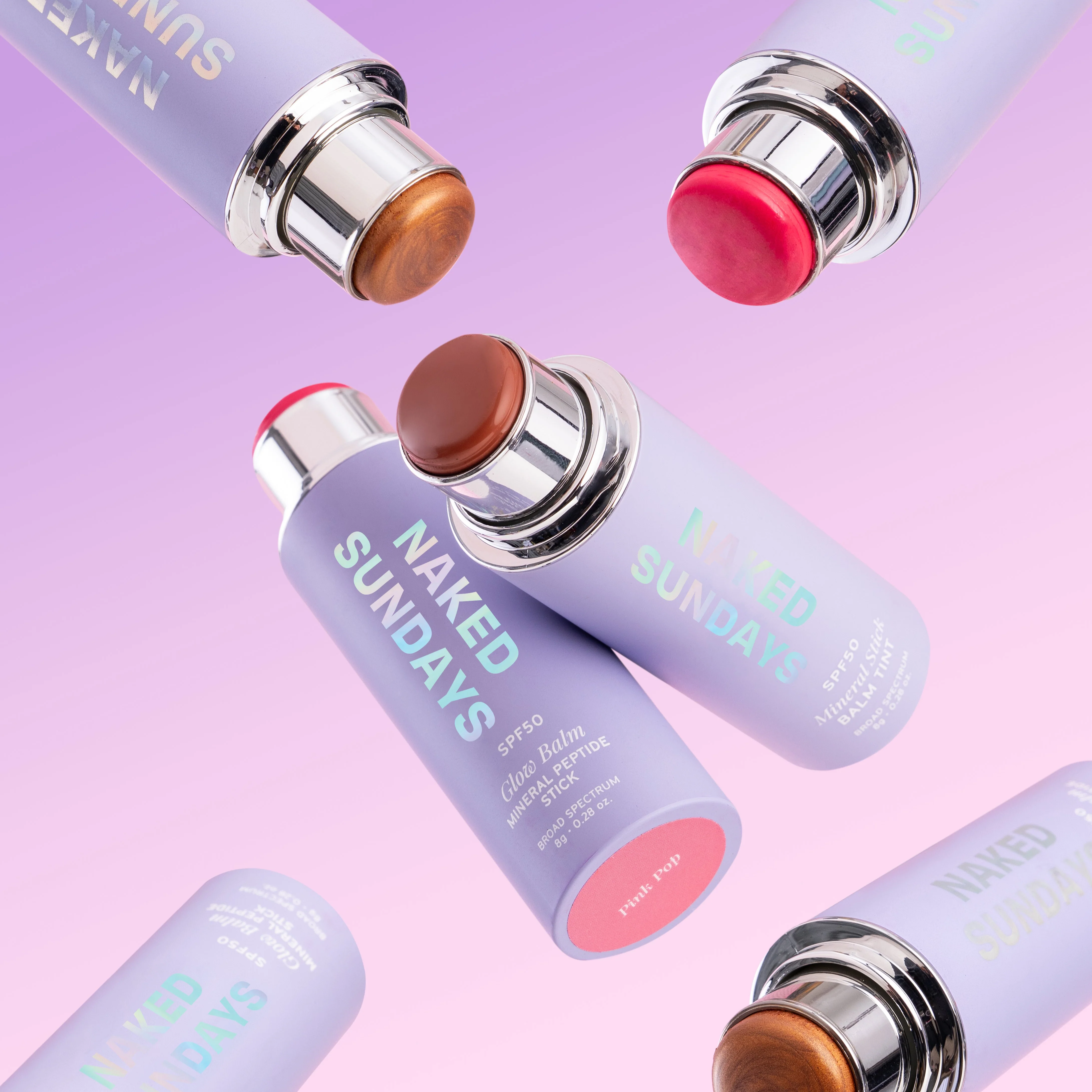 SPF50 GlowBalm Peptide Stick - Variants